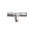 Metal Pu Fitting T-joint 8mm 1/8' M